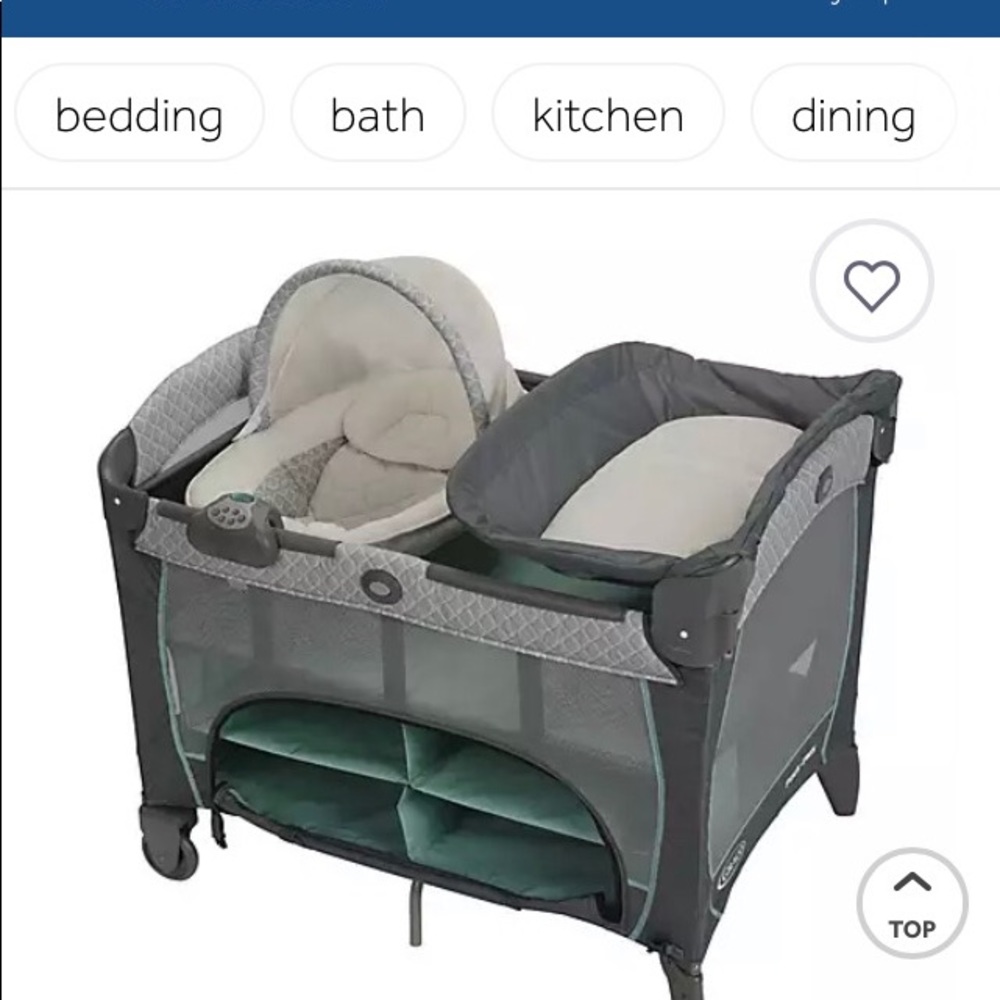 Graco Pack’n ‘N’ Play Newborn Seat DLX Playard